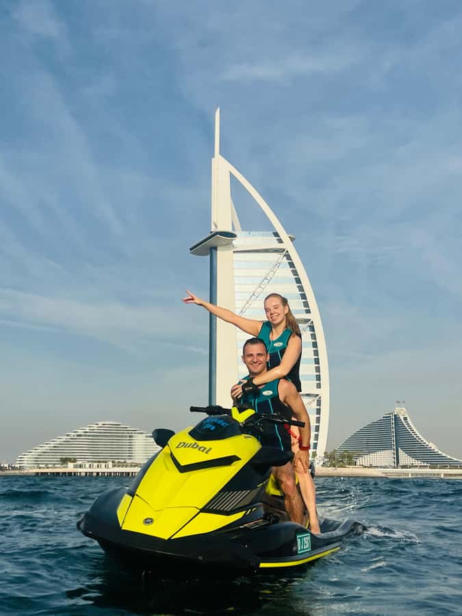 Palm Jumeirah: 1.5-Hour Guided Jet Ski Tour - Passing Sheikh Mohammed’s private island