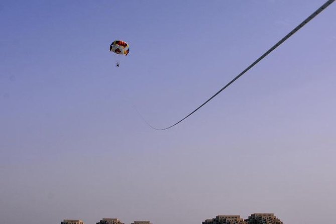 Parasailing - Taking off from Marjan Island