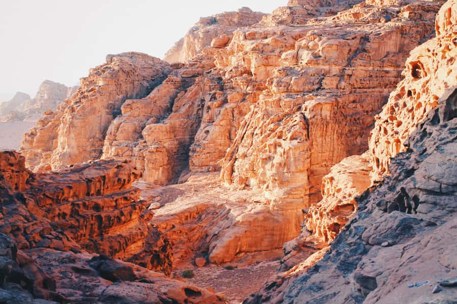 Petra & Wadi Rum: Full Day Private Tour with Hotel Pickup - Crossing to Wadi Rum