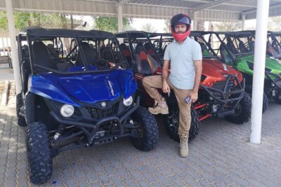 Polarize Dune Buggy 1000cc in Red Dunes Desert