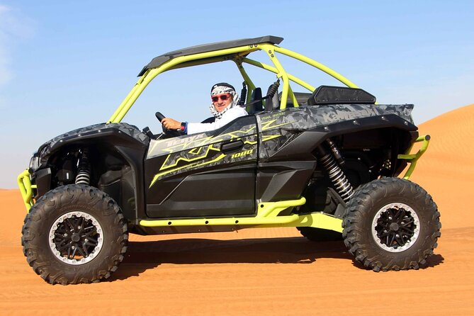 Polarize Dune Buggy 1000cc in Red Dunes Desert - How the timing shapes the afternoon