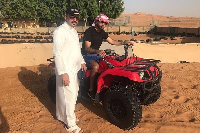 Premium Desert Safari Dubai: Desert Camping & Dune Bashing - BBQ dinner and unlimited soft drinks
