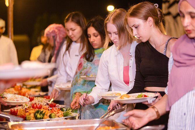 Premium Desert Safari with Dinner, Dunes and Ten Shows (VIP) - Dinner is a useful break, not the sole reason to book