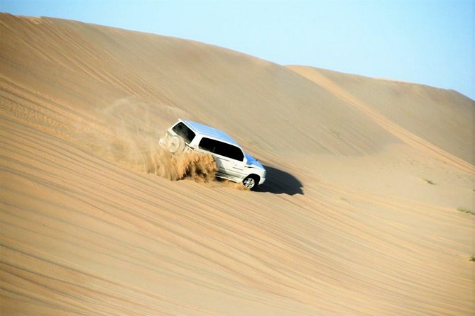 Premium Full-Day Safari, Dune Bash, Camel Ride and BBQ Meal in Desert Camp - The beach camp and BBQ meal