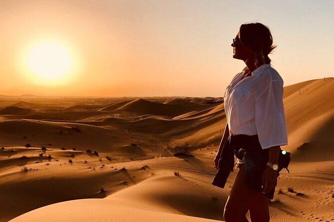 Premium Red Dunes Safari | Camel Ride | Dune Bashing | Sand Ski - Reaching the Bedouin-style camp