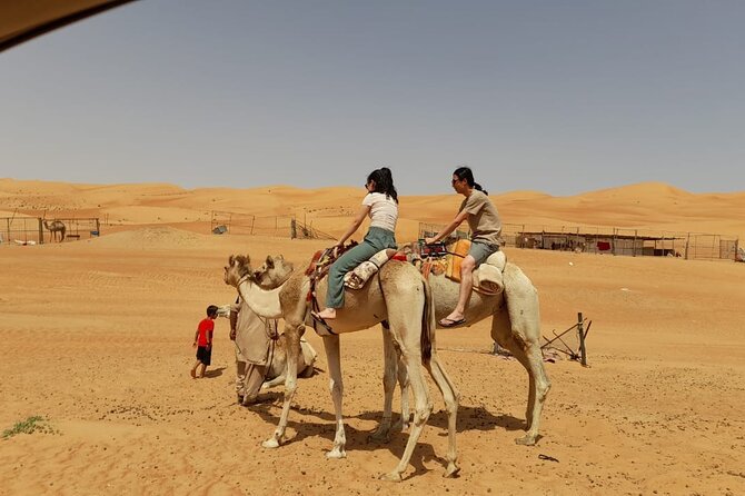 Private 2 - Days Wahiba Sand Desert Overnight Camping Tours - Wadi Shab is the active centerpiece