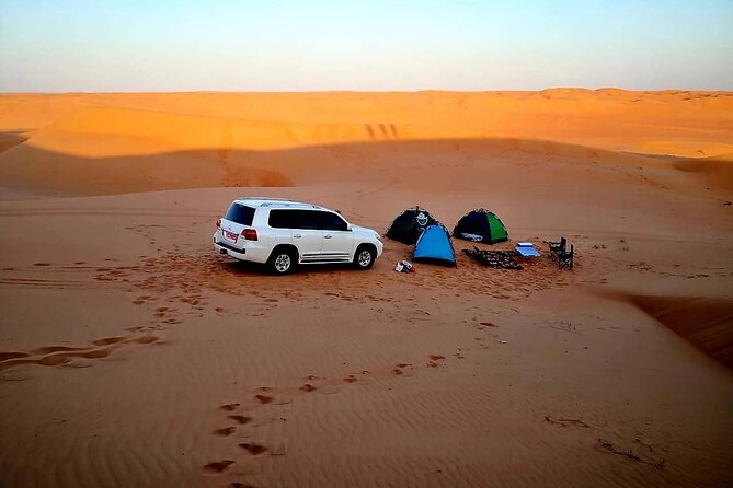 Private 2 - Days Wahiba Sand Desert Overnight Camping Tours - Fins Beach brings a quieter coastal pause