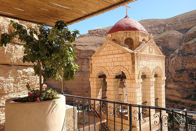 Private Day Tour: St. George's Monastery, Wadi Qelt, Mar Saba, and Bethlehem - St. Catherine, the Milk Grotto, and Banksy