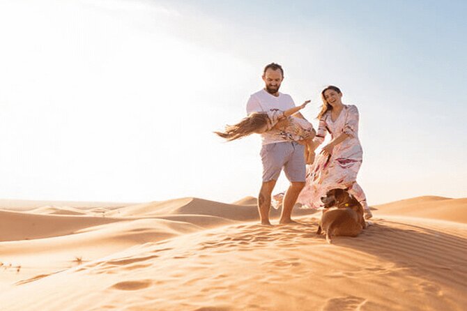 Private Desert Safari Tour in Dubai - Sunset, the campsite, and barbecue dinner
