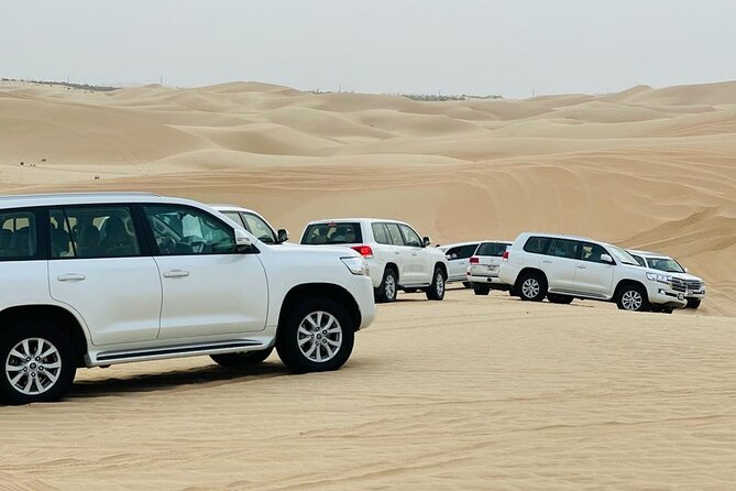 Private Desert Safari With BBQ Buffet Dinner And Live Shows - Dune bashing across the Abu Dhabi sand