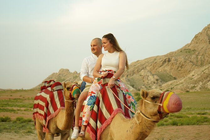 Private Dinner in the dunes in the Mleiha National Park - Fossil Rock and the older story of Mleiha