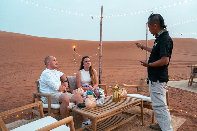 Private Dinner in the dunes in the Mleiha National Park - A private campfire and three-course Arabic BBQ