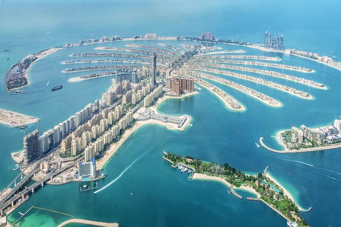 Private Full Day Dubai City Tour - Dubai Marina and JBR, two views of new Dubai