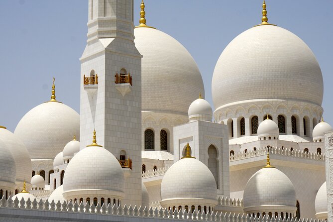 Private Full Day Tour Abu Dhabi City, Grand Mosque & Palace - Emirates Palace is a drive-by highlight