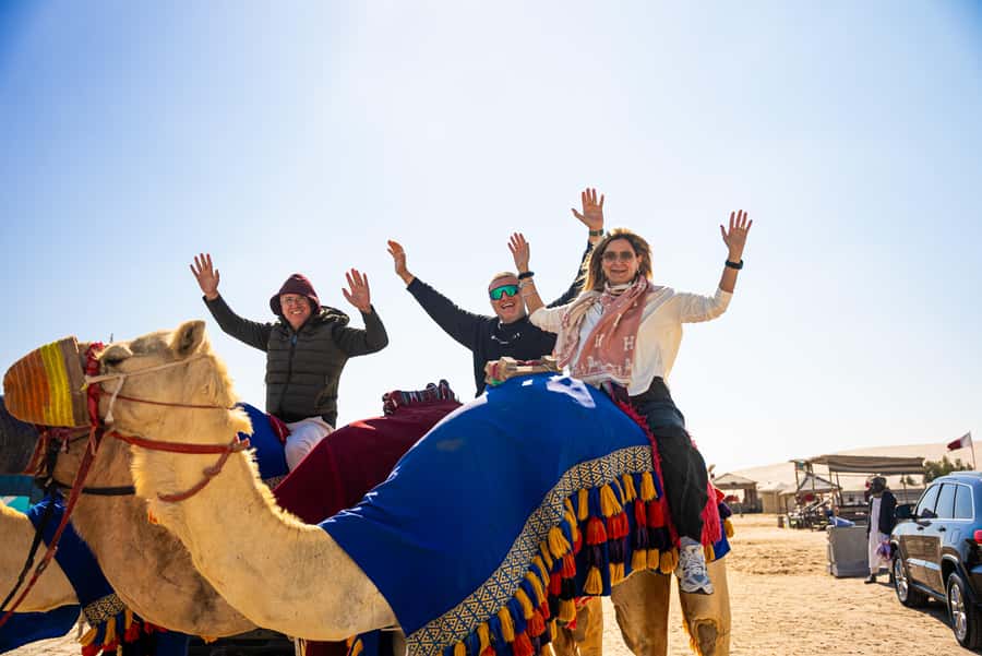 Private Half-Day Desert Safari Tour+Camel Ride - Photo stops with the Inland Sea in view