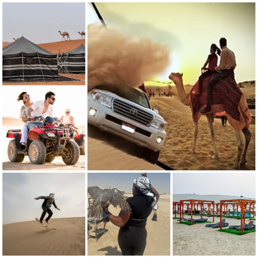 Private Half-Day Desert Safari Tour+Camel Ride - The 4WD ride across Qatar’s dunes
