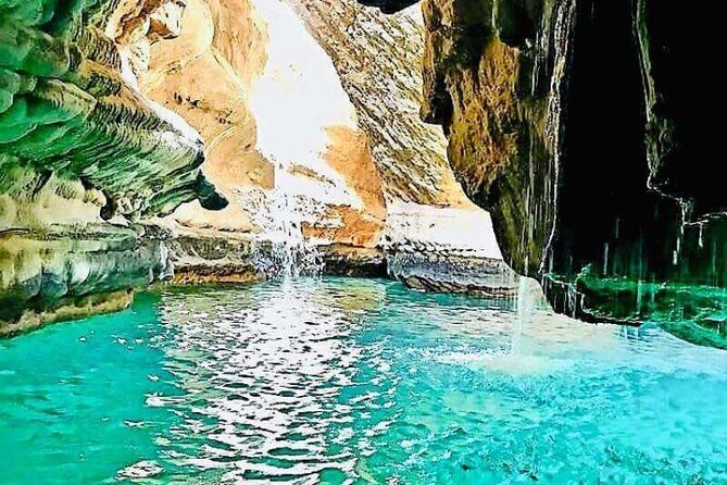 Private Overnight at Wahiba Sand Desert and Wadi Shab Tours - Wadi Tiwi adds a greener pause