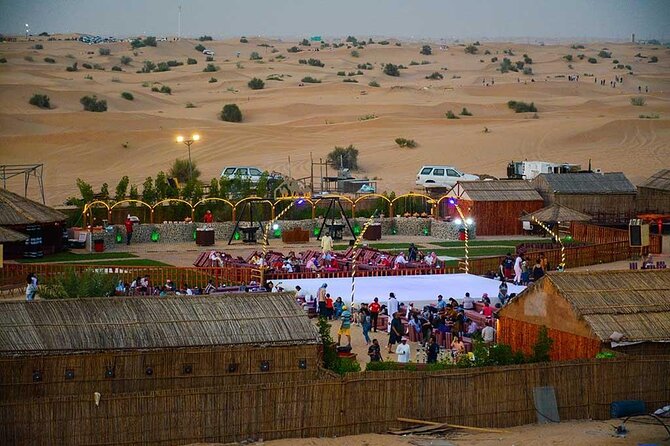Private Premium Desert Safari 4x4 Vehicle with BBQ Dinner - DUBAI - Camel riding and a traditional camp welcome