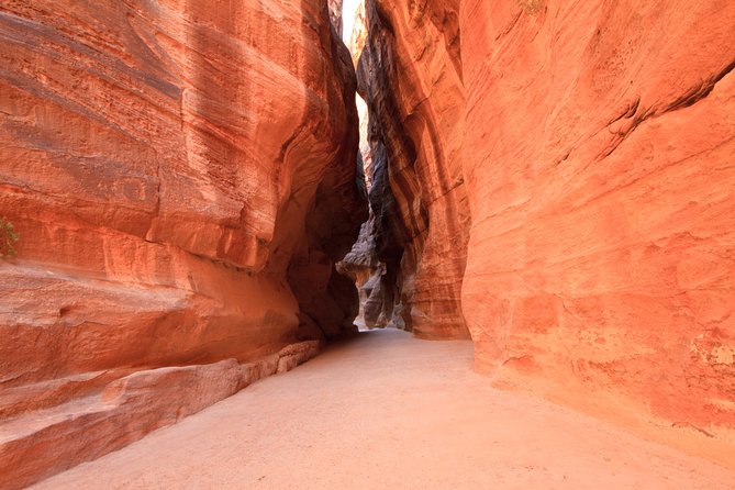 Private Tour: Petra and Little Petra Day Trip from Aqaba - Entering Petra through the 1.2-kilometer Siq