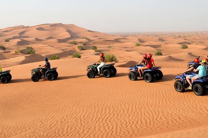 Qatar ATV And Quad Bike Experience With Sand Boarding - Who will enjoy this most?