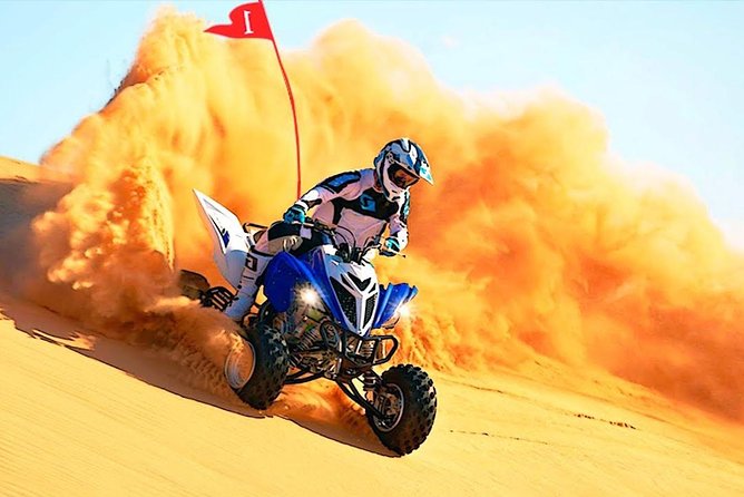Qatar ATV and Quad Bike Experience With sand boarding - Sandboarding adds a second kind of fun