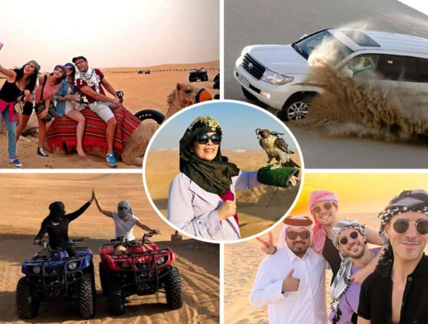 Qatar: ATV & Quad Dune Bashing, Camel Ride, & Sandboarding - Camel riding and a slower view of the desert