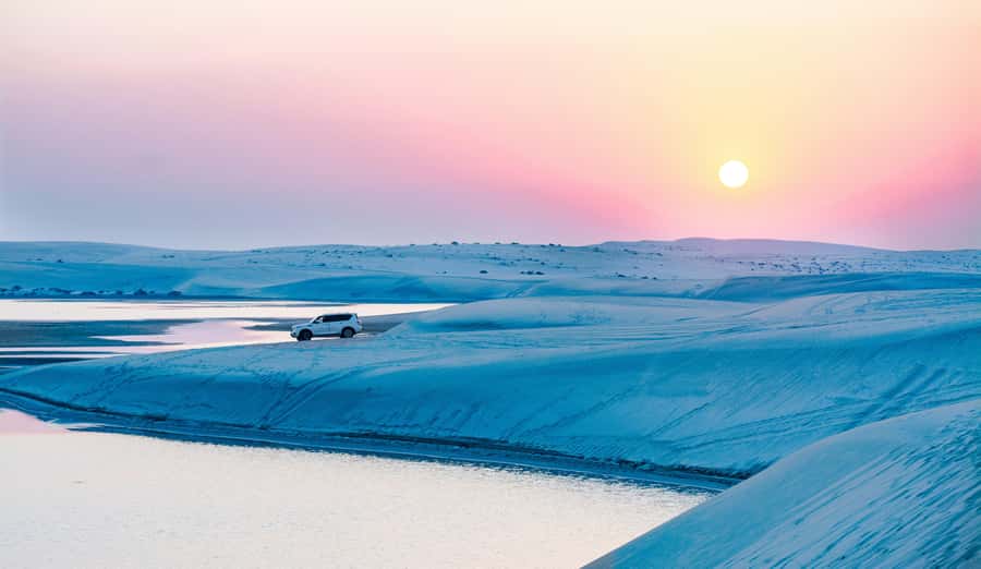Qatar: Desert Safari, Camel Ride, Inland sea, Sandboarding - Quad biking adds speed, with added responsibility