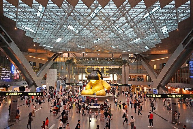 Qatar: Doha Hamad International Airport (DOH) Al Maha Lounge - The QR Code Matters More Than the Booking Receipt