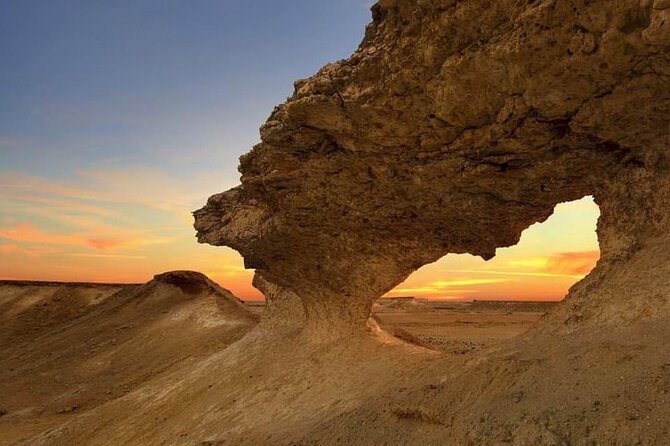 Qatar West Coast tour to Richard Serra Sculpture and Mushroom Rock Formation - Zekreet Fort and the older west coast