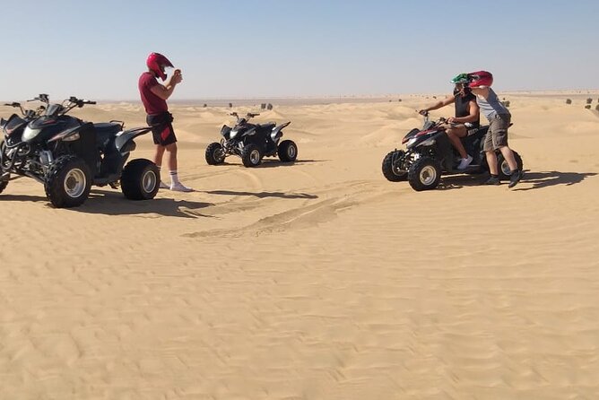 Quad biking tour with or without pick and drop(Abu dhbai ) - Pickup with Nasir or a self-arranged meeting