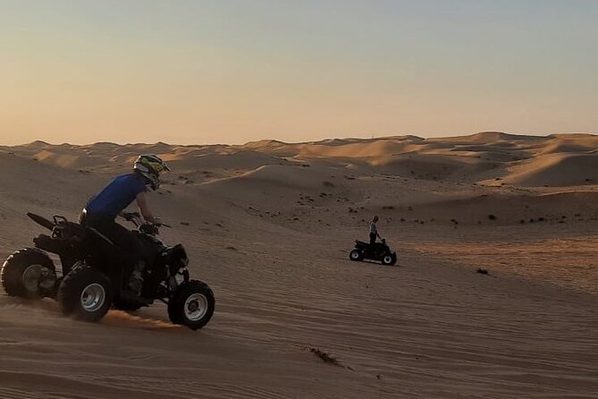 Quad biking tour with or without pick and drop(Abu dhbai ) - The extra 5% VAT charge