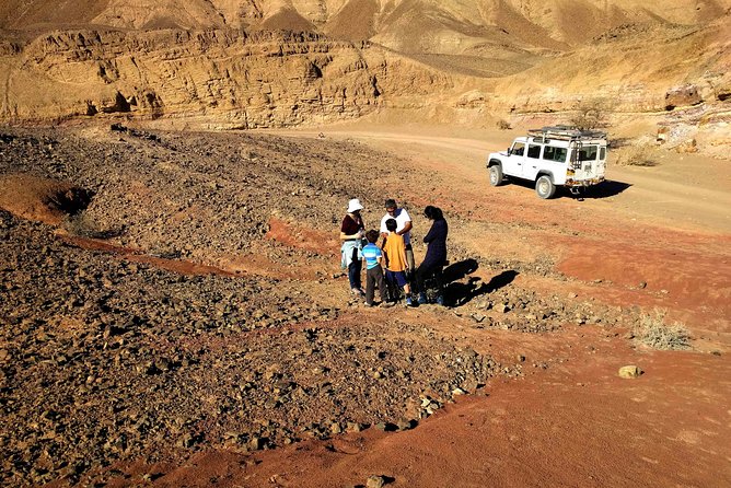 Ramon Crater Jeep Tour from Mitzpe Ramon - Mt. Gvanim and the full crater view