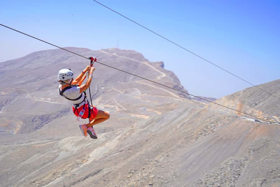 Ras al-Khaimah: Jais Sky Tour Zipline Adventure - The mountain views are the main reward