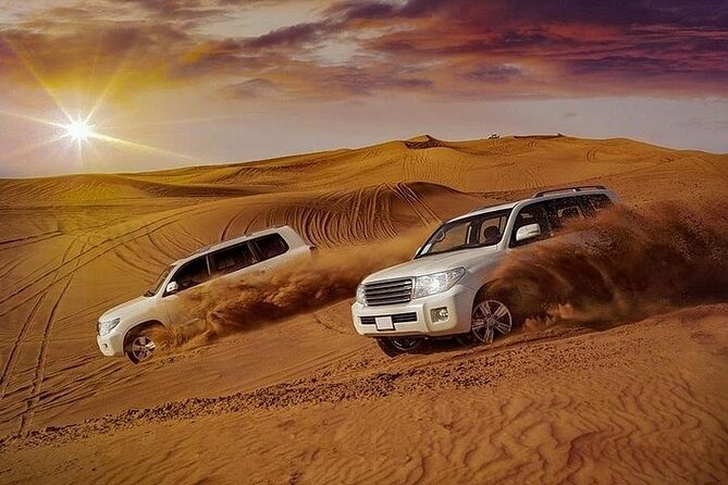 Red Dune Evening Desert Safari with BBQ Dinner - What the 4x4 dune drive feels like