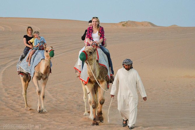 Red Dune evening Desert Safari With BBQ dinner and Camel ride - Pickup from Dubai or Sharjah, then out to Lehbab