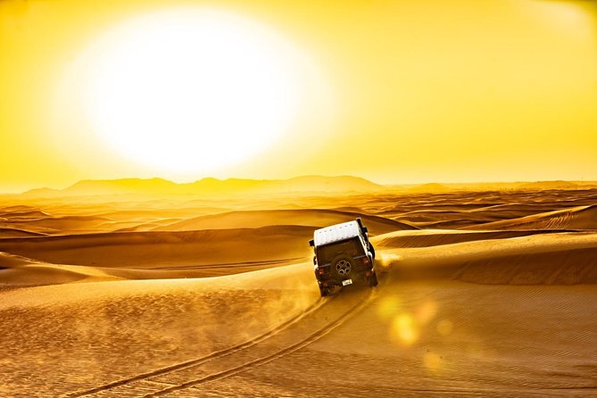 Red Dunes Desert Safari with 4x4 Pick up & Drop, Camel ride, BBQ and Live shows - Shared Land Cruiser pickup from Dubai