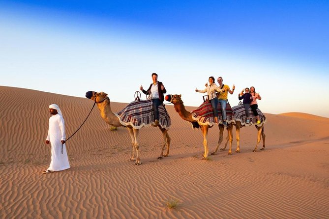 Red Dunes Desert Safari with 4x4 Pick up & Drop, Camel ride, BBQ and Live shows - The two-hour red desert drive