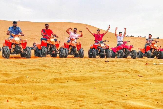 Red Sand Adventure 4x4 (Camel Ride ,Quad Biking, Heritage House) - Key points at a glance