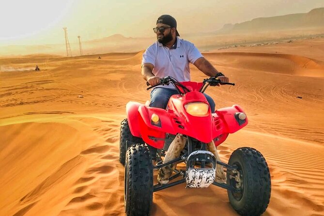 Red Sand Adventure 4x4 (Camel Ride ,Quad Biking, Heritage House) - The guides add practical value