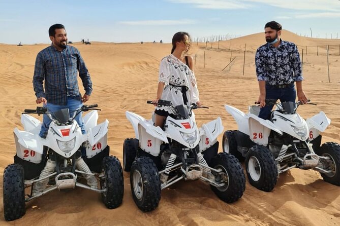 Red Sand Lahbab Desert Safari Adventure - From Dubai hotel to red dunes by 4x4