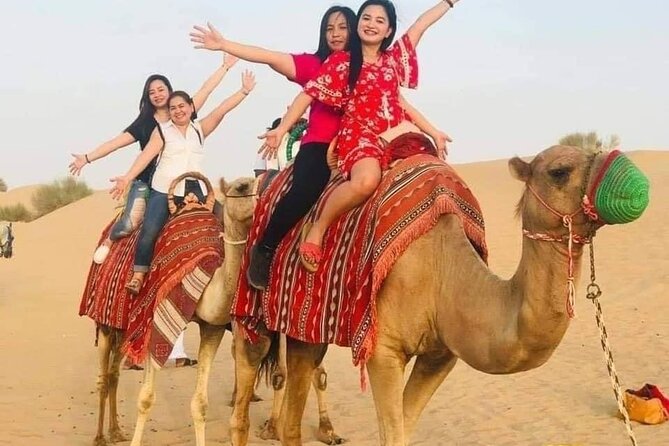 Red Sand Lahbab Desert Safari Adventure - Sandboarding and the open-dune photo stop