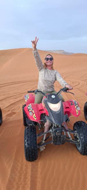 Riyadh: Desert Sand Dunes (VIT-Qude bike + Camel Ride) - Who will enjoy this day most
