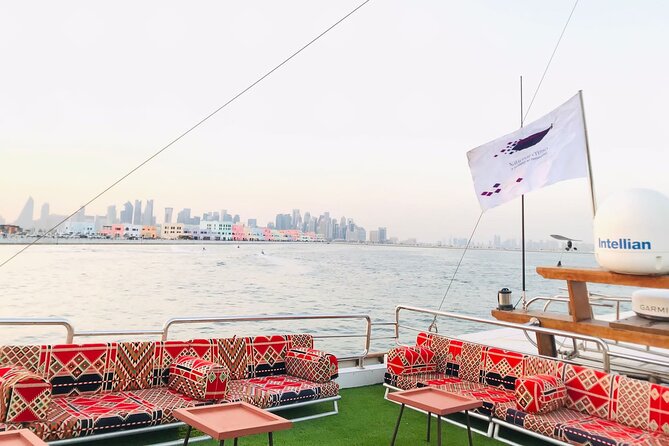See Doha from the Sea - West Bay, Katara, and the long northern view