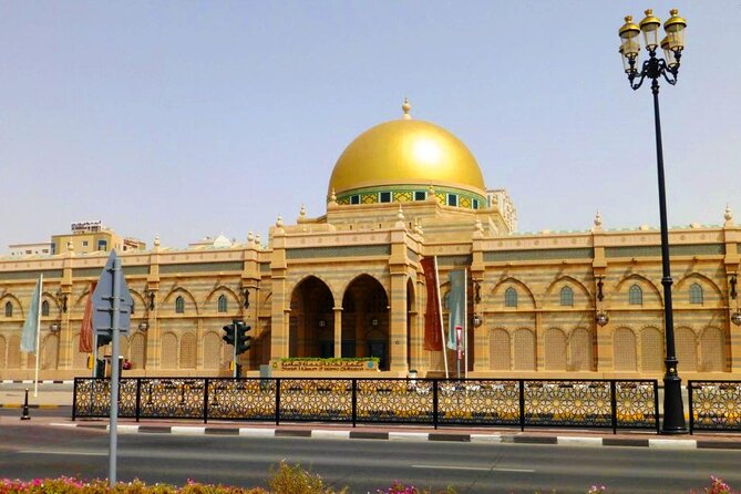 Sharjah City Tour from Dubai - King Faisal Mosque and Sharjah’s public face