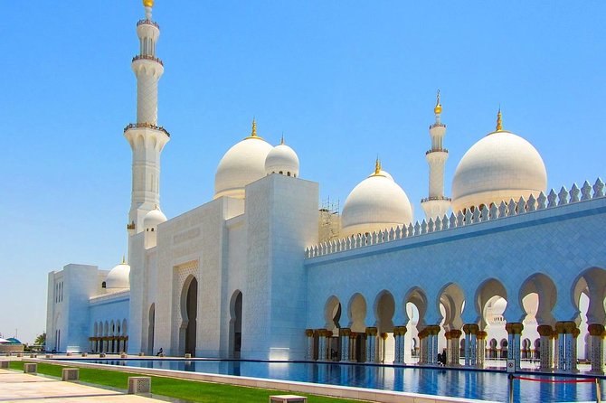 Small Group Abu Dhabi City and Sightseeing Tour From Dubai - The Sheikh Zayed Grand Mosque deserves the long stop