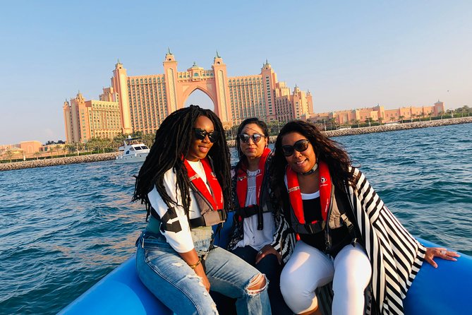 Speedboat Dubai: 60 Mins Guided Burj Al Arab & Atlantis Tour - How much excitement should you expect?