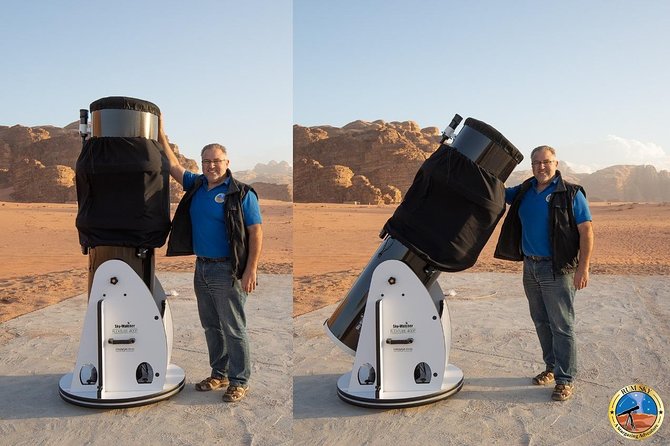 Stargazing Adventure in Jordan - The 20-minute presentation gives the night some shape