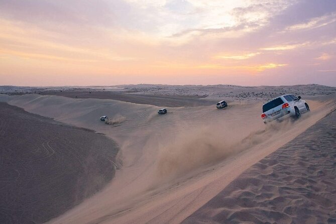Sunrise or Sunset , Desert Safari Tour in Heart of Qatar - Mesaieed and Sealine Beach: the transition point
