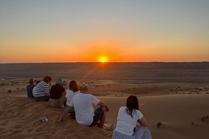 Sunset in Wahiba Sands 4x4 Adventure - Camel riding and the extra-cost detail