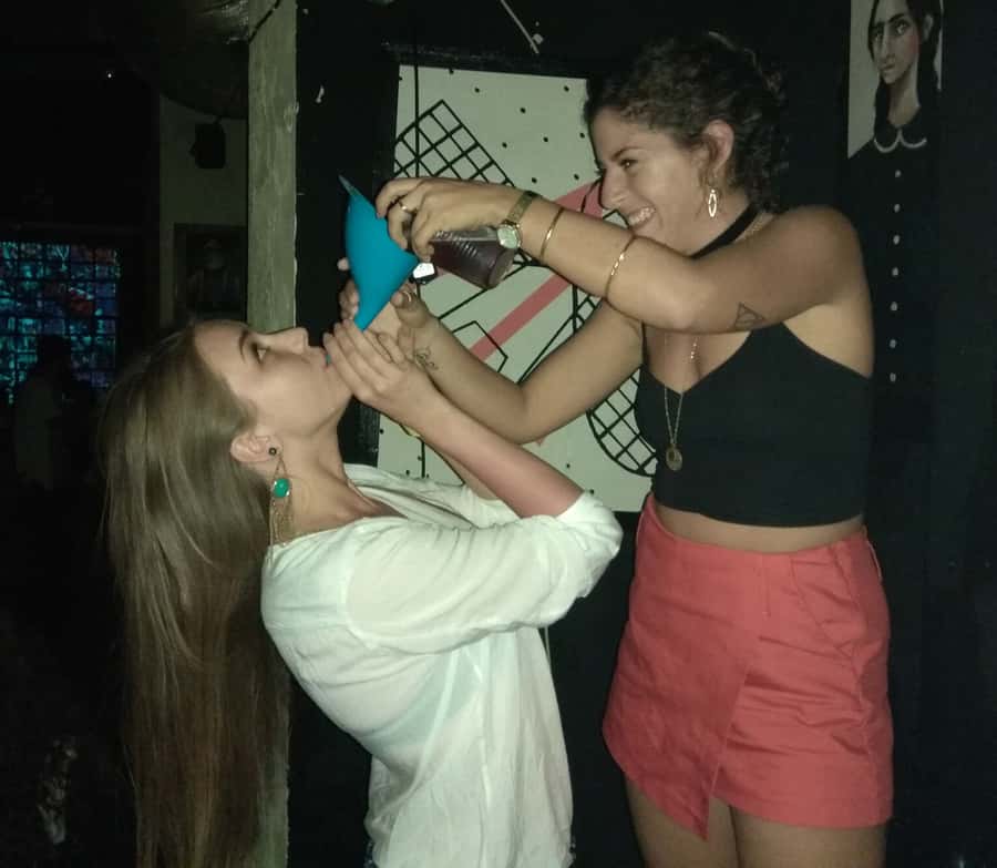 Tel Aviv: Pub Crawl and Nightlife Tour with Shots - The second stop keeps the group moving